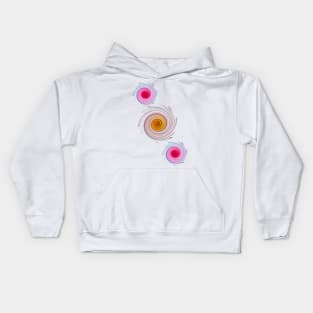 Digital Swirls Kids Hoodie